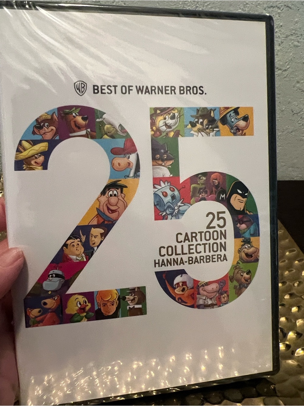 #2284**Warner Bros. DVD - White Cover with Multicolor '25' Artwork